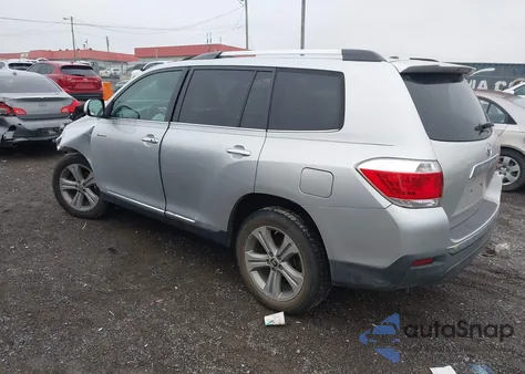 2012 Toyota Highlander Limited V6 z USA, uszkodzony, nr VIN 5TDDK3EH2CS096498